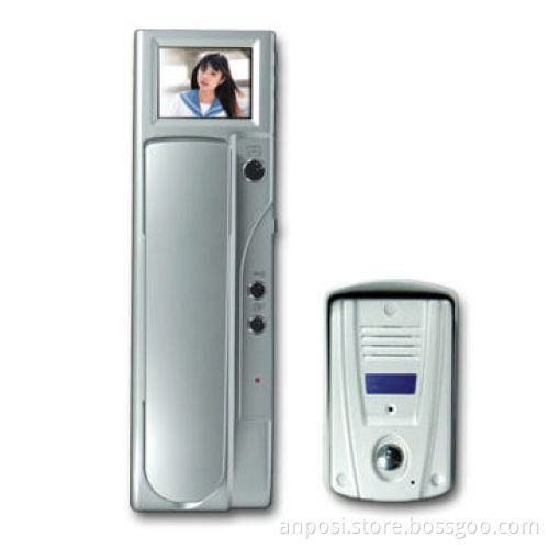 2.4-inch Color Video Door Phone with IR LED Night Vision and Electrical Door Lock Control